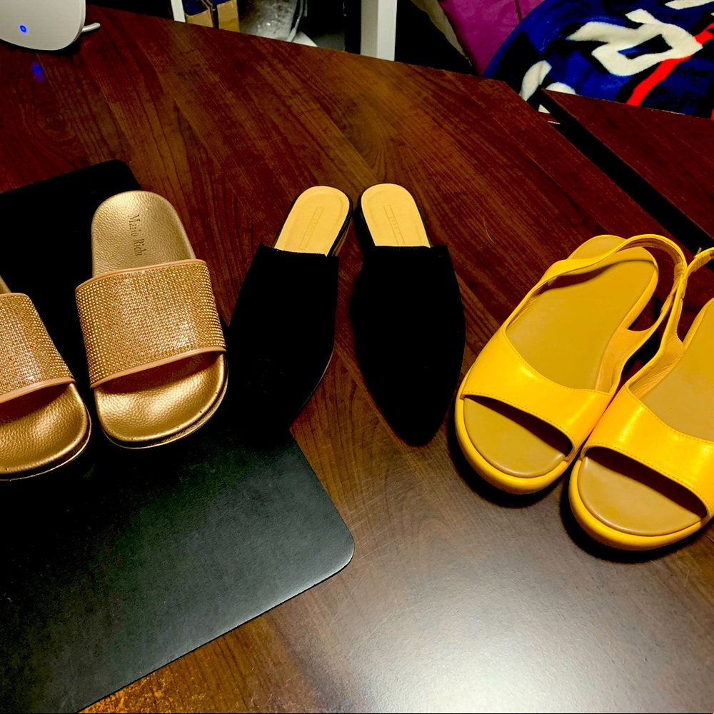 Golden slippers
